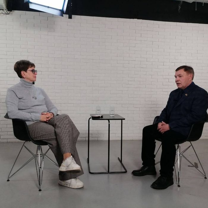 Сегодня в студии телеканала "Просвещение" прошли съемки программы "Затаенные мысли"